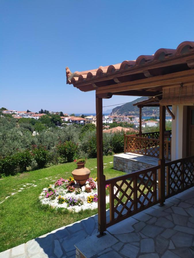 Remvi Apartments Skopelos stad Exteriör bild